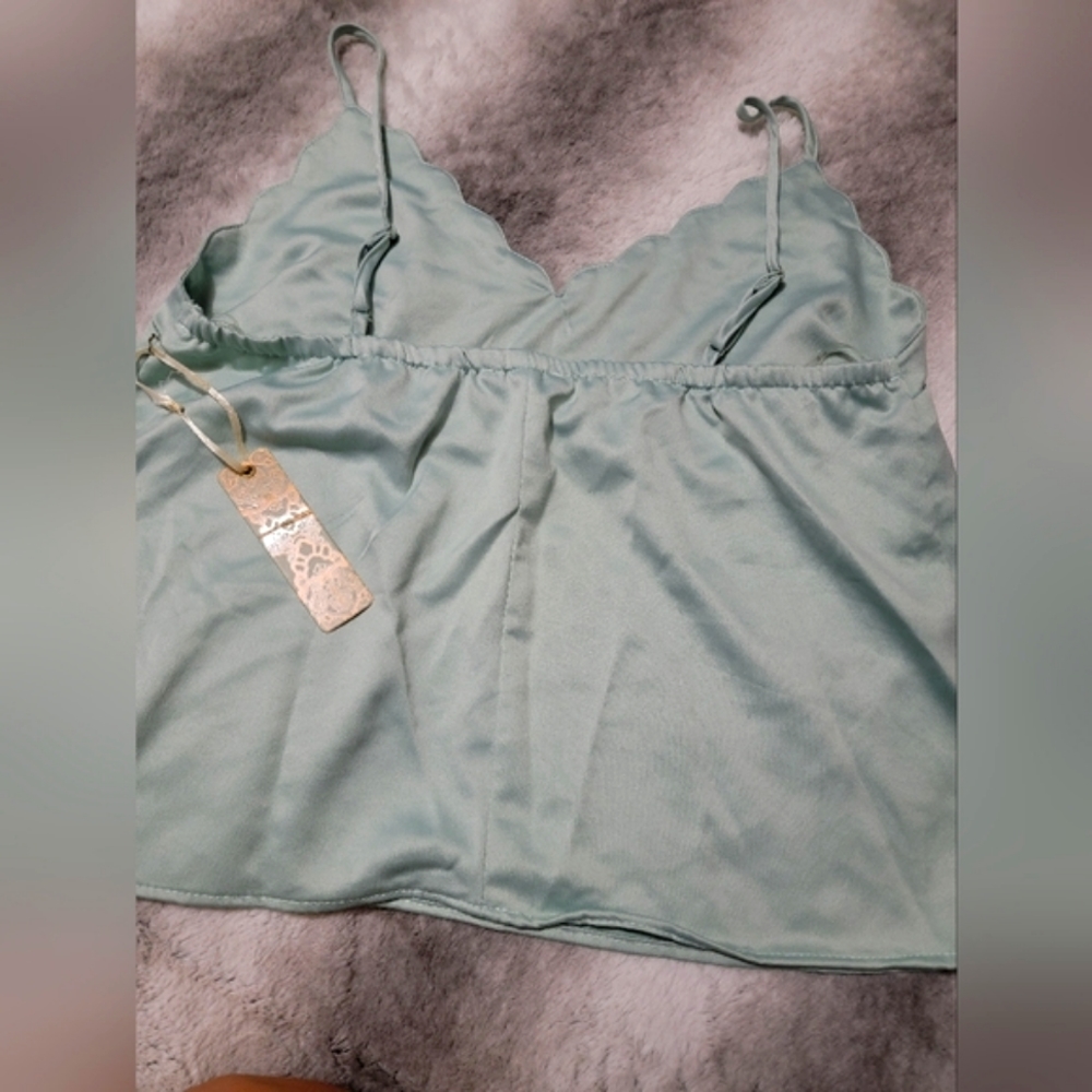 Women's Pale Blue Cami Top - Picture 3 of 5